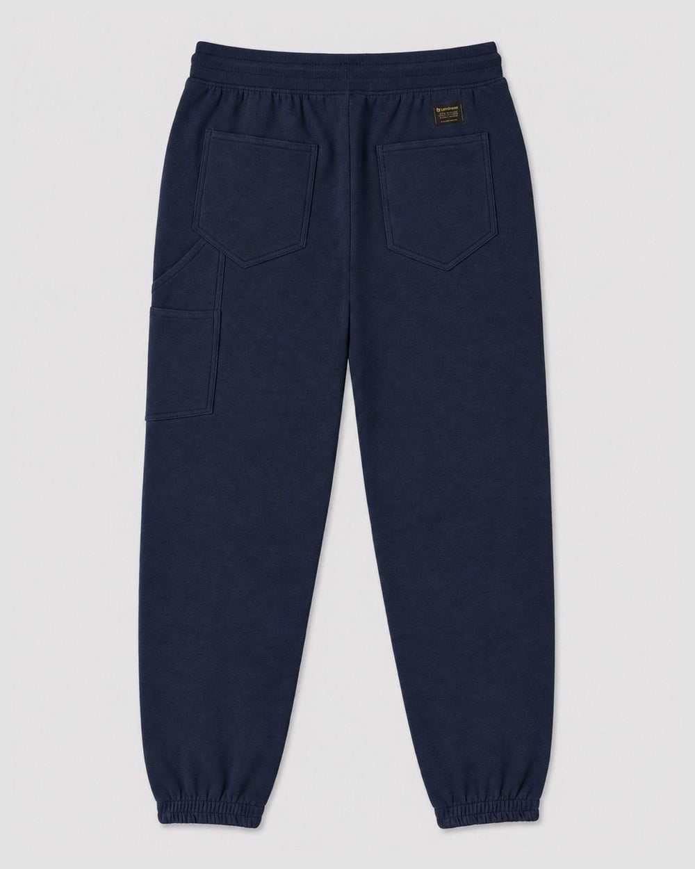 Londinese Chester Pant, pantalone in felpa blu navy (Navy) della linea Chester, vista posteriore