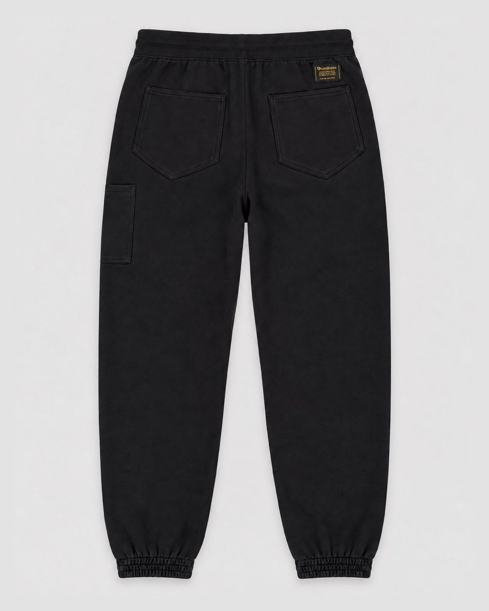 Londinese Chester Pant, pantalone in felpa nero (Black) della linea Chester, vista posteriore