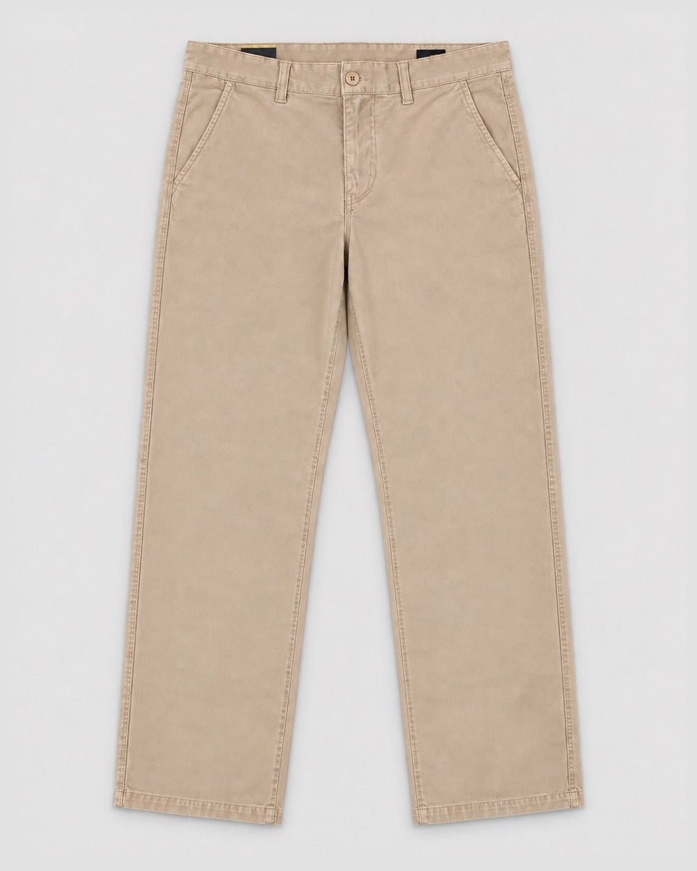 Londinese Chino Pant, pantalone chino beige (Beige) con vestibilità classica, vista frontale