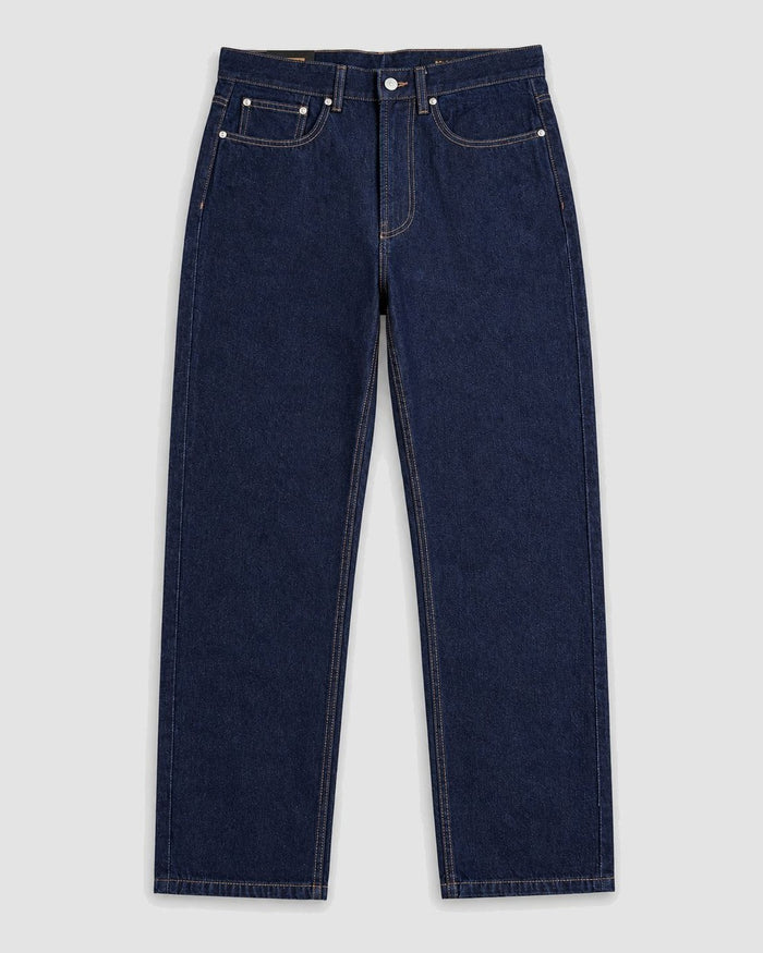 Londinese Nottingham, jeans cinque tasche con denim lavaggio scuro, vista frontale