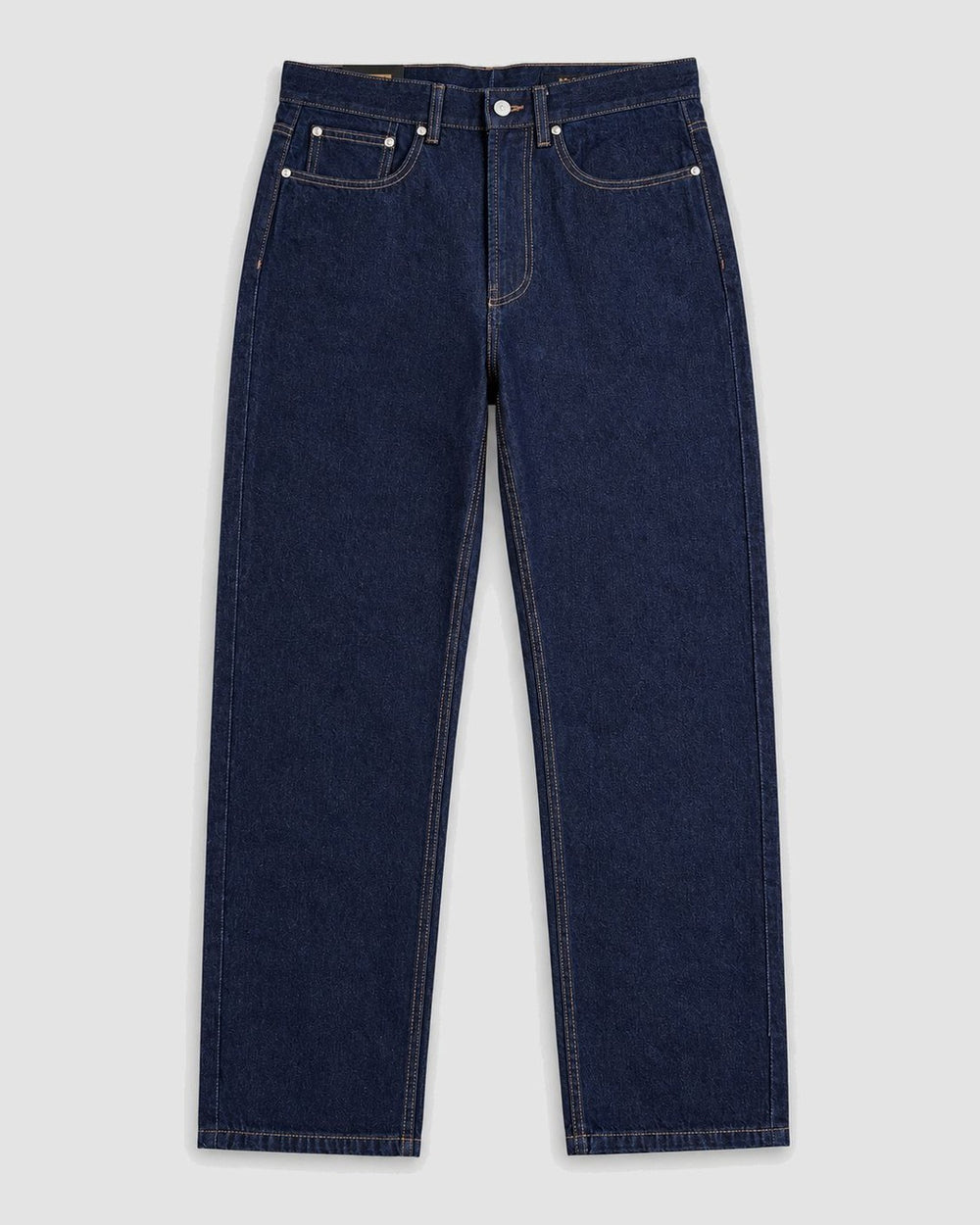 Londinese Nottingham, jeans cinque tasche con denim lavaggio scuro, vista frontale
